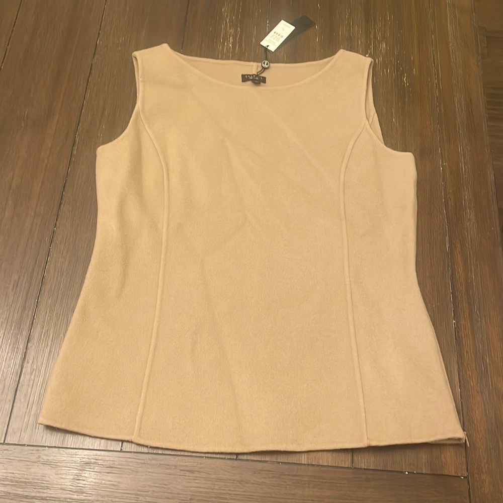 Talbots Wool blend vest size 10 NWT